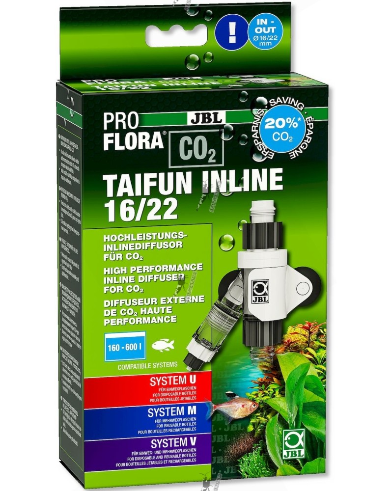 JBL Proflora Co2 Taifun Inline 16/22