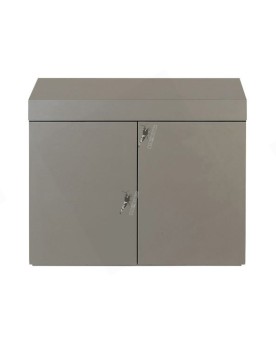Ada Wood Cabinet 90 Metalic Silver