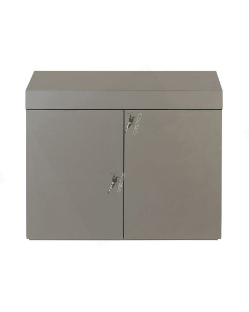 Ada Wood Cabinet 120 Metalic Silver