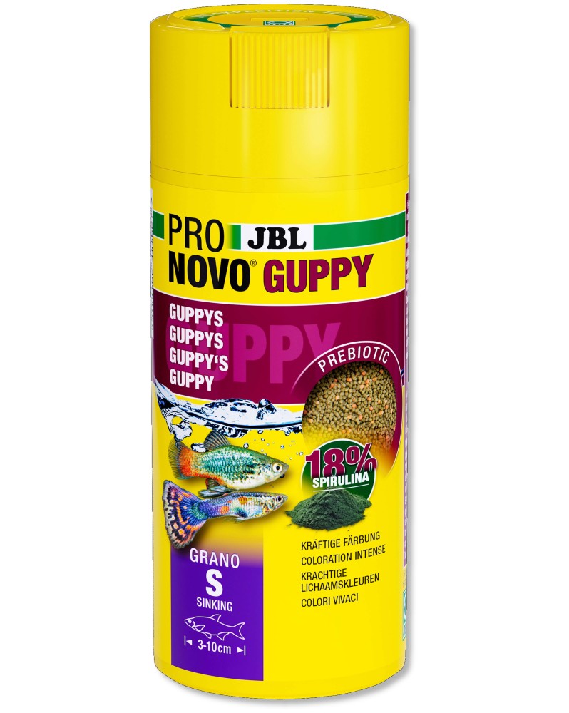 JBL - Pronovo Guppy Grano S - 250ml