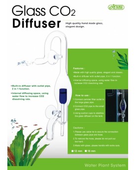 Ista Glass Co2 Diffusor -16mm