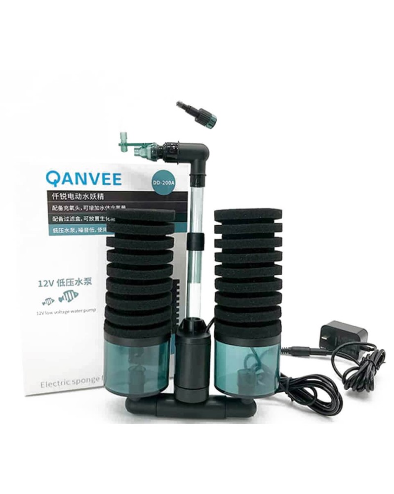 Quanvee DD-200A - Exhausteur à Moteur/Compartiment XXL