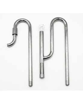 Pipes en Inox In+Out + Skimmer Mini  - 12/16mm