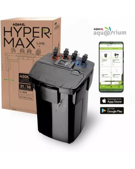 Aquael Hypermax 4500 Link Le Aquael Hypermax LINK est un filtre ext...