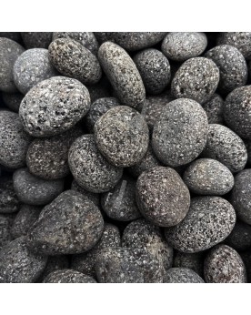 Black Lava Pebble - 100-150mm au kg