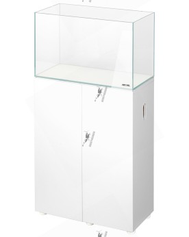 Aquael Ultrascape 60 Snow - Kit Aquarium + Meuble (Sans Rampe)