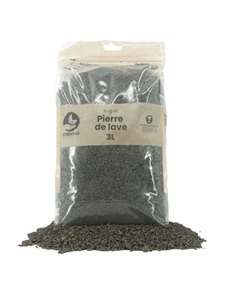 Sybotanica Lava Gravel 0-4mm - 3L Gravier de pierre de lave fin. Gr...