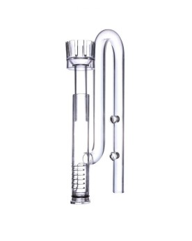 Ista Mini Glass skimmer - 12mm Canne d'aspiration en verre avec ski...