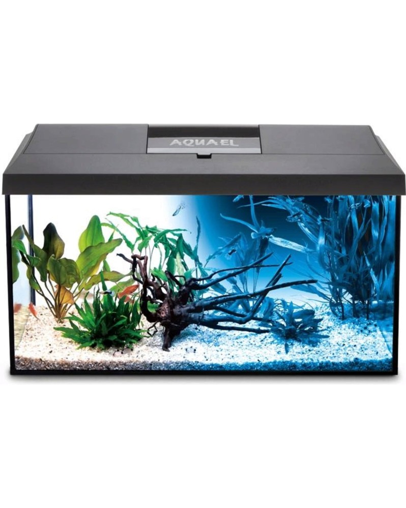 Aquael - Kit Leddy 40 Day&Night Noir 2.0 Cet aquarium complet AQUAE...