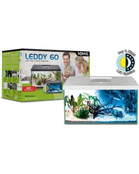 Aquael - Kit Leddy 60 Day&Night Blanc 2.0 Cet aquarium complet dAQU...