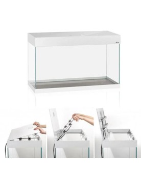 Aquael - Aquarium Optiset 125 Blanc 2.0 L'Aquarium Aquael OptiSet 1...