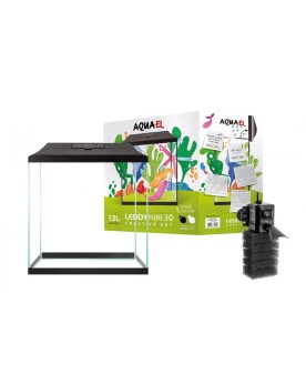 Aquael - Kit Leddy Mini Creativ Set 30 Noir  Ce kit Aquael ludique ...