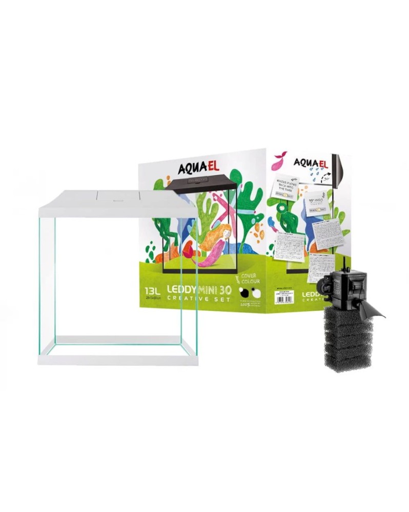 Aquael - Kit Leddy Mini Creativ Set 30 Blanc Ce kit Aquael ludique ...