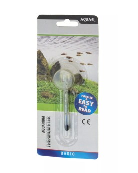 Aquael - Thermomètre Mini 6cm Thermomètre pour nano aquariums de ma...