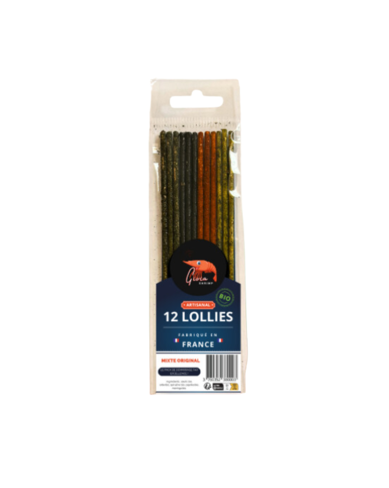 Gioia Shrimp - 12 Lollies Mixtes Lollies Mixte Gioia Shrimp. Le pac...