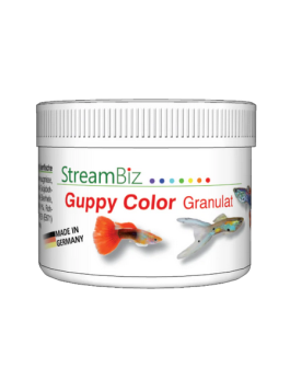 StreamBiz - Guppy Granulés Color 40g Guppy Granulés Color Cette nou...