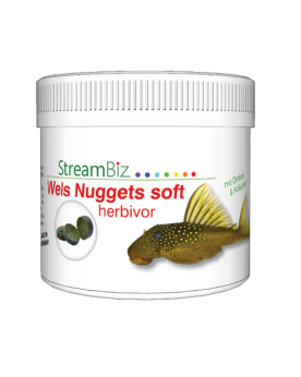 StreamBiz - Wels Nuggets Soft Herbivor 90g Avec des ingrédients ess...