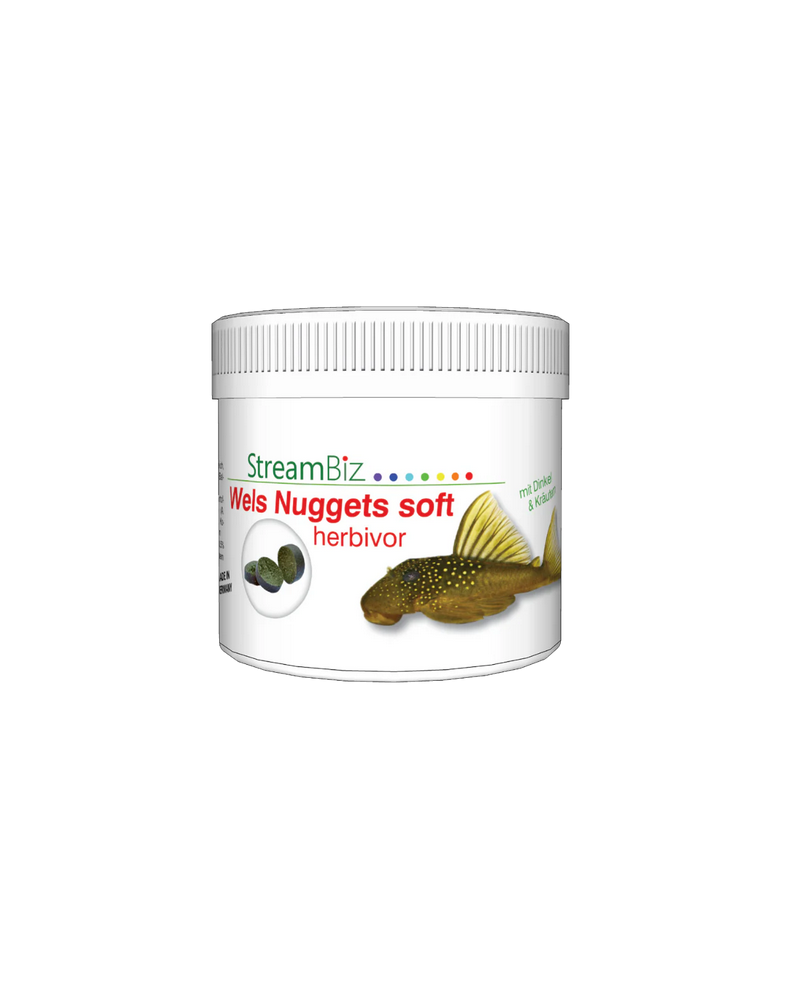 StreamBiz - Wels Nuggets Soft Herbivor 90g Avec des ingrédients ess...