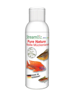 StreamBiz - Pure Nature - Larves de Moustiques Blancs 100ml Aliment...