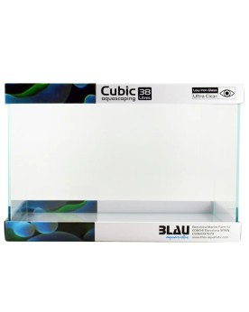 Blau Cubic Aquascaping 45 x 28 x 30 cm (38L) Ultra Clear La Livrais...