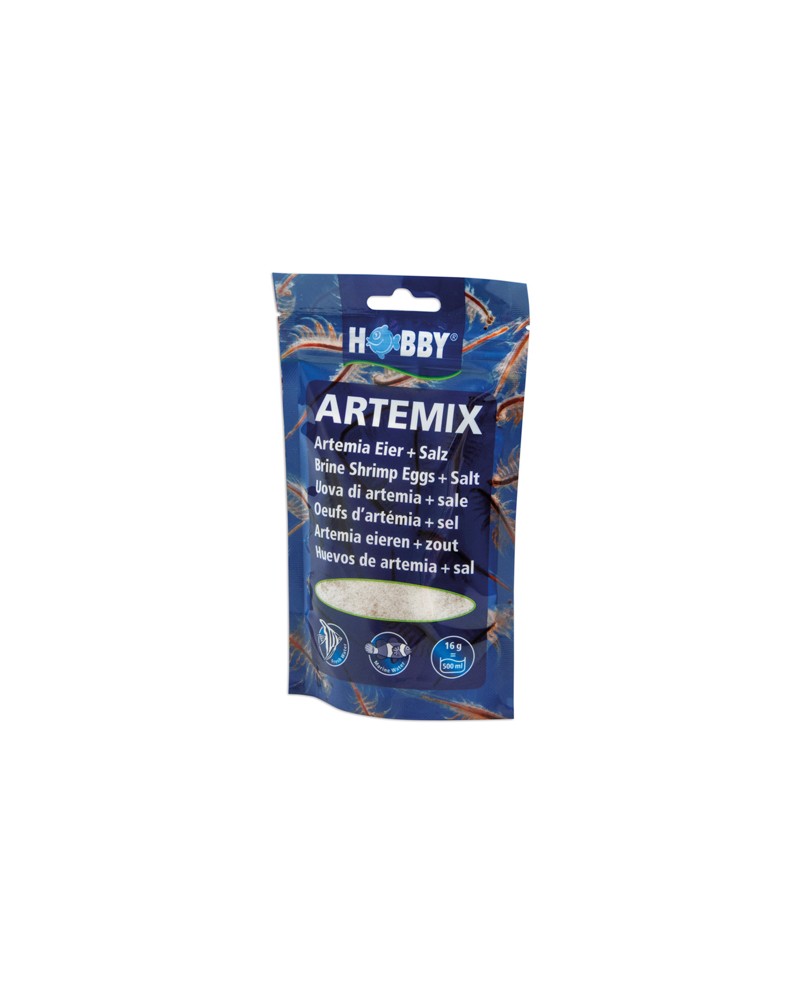 Hobby - Artemix - Oeufs + Sel - 195g HOBBY Artemix, c'est le mélang...