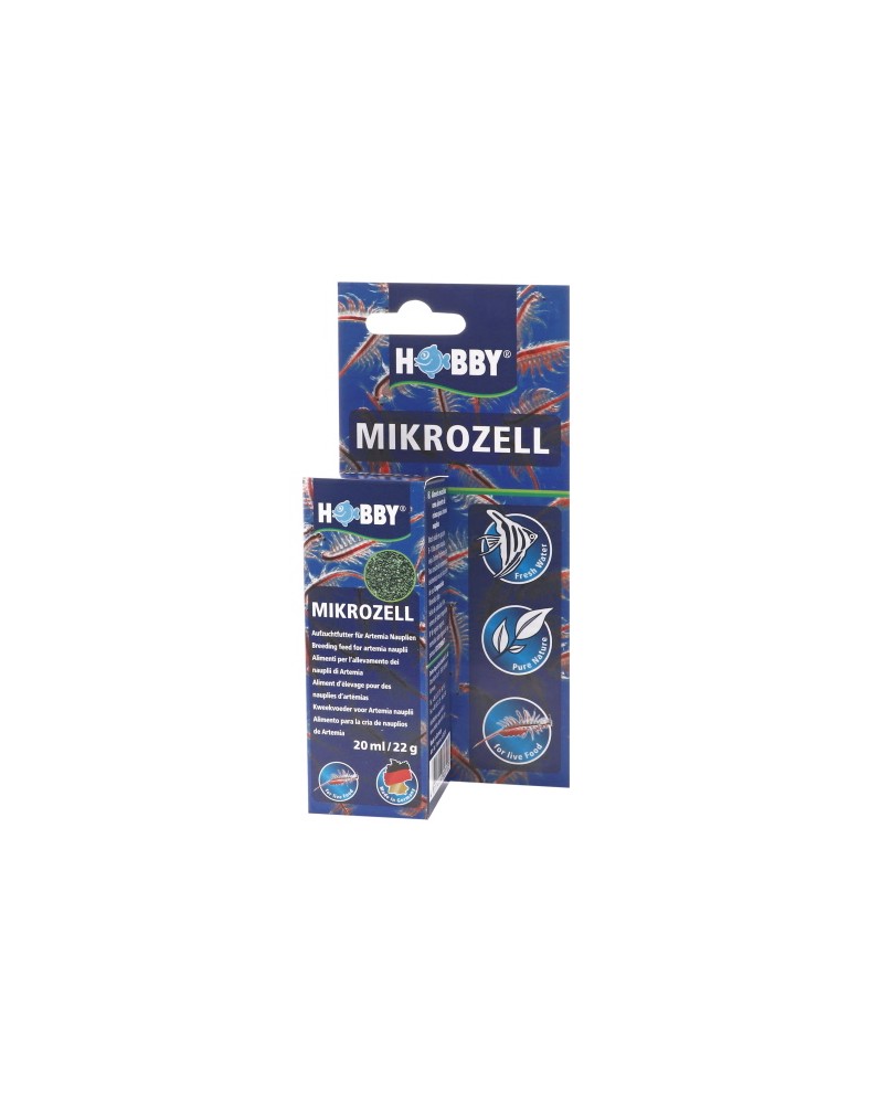 Hobby - Mikrozell 20ml - Nourriture pour Artemias Aliment d'élevage...