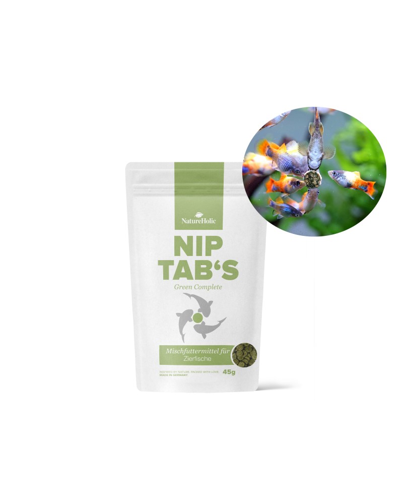 NaturHolic - NipTabs Green Complete 45g NatureHolic NipTabs Green C...