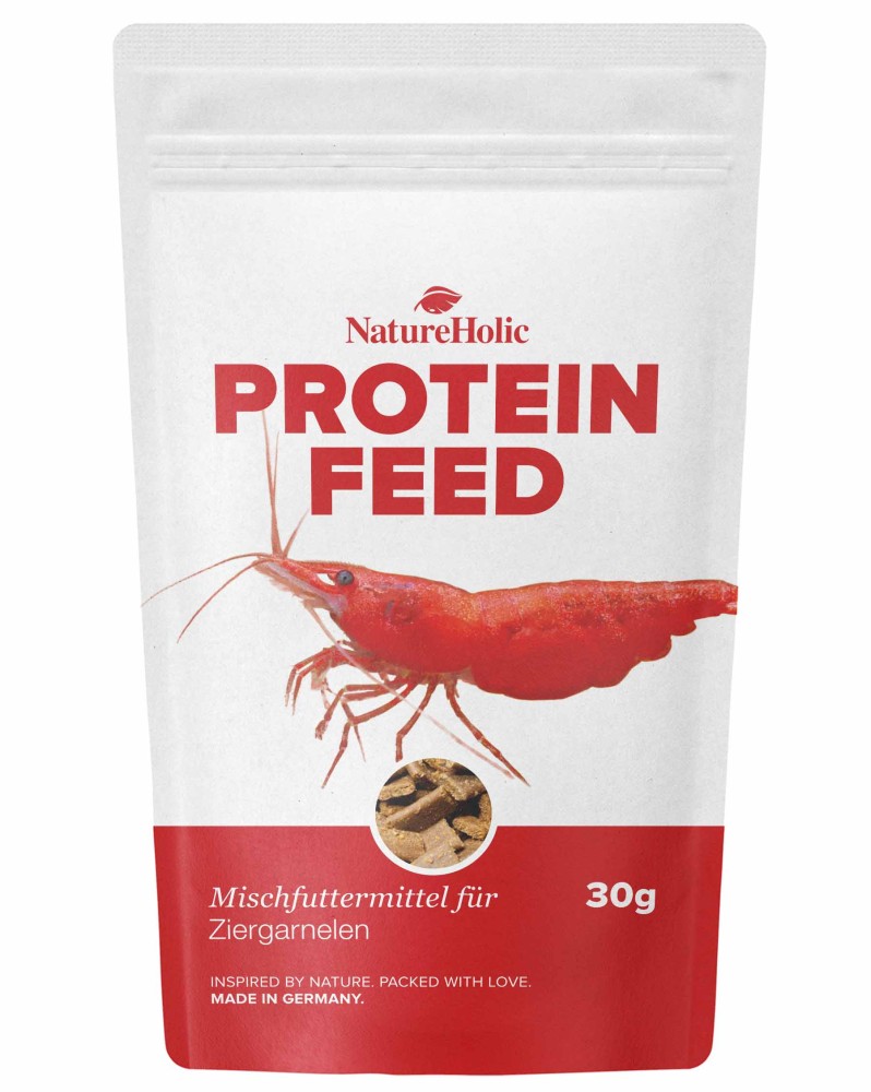 NaturHolic - Proteinfeed 30g La nourriture pour crevettes NatureHol...