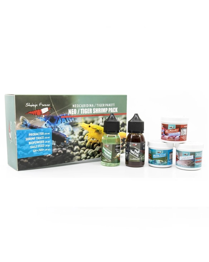 Shrimps Forever - NeoCaridina/Tiger Complete Box La boîte Shrimps F...