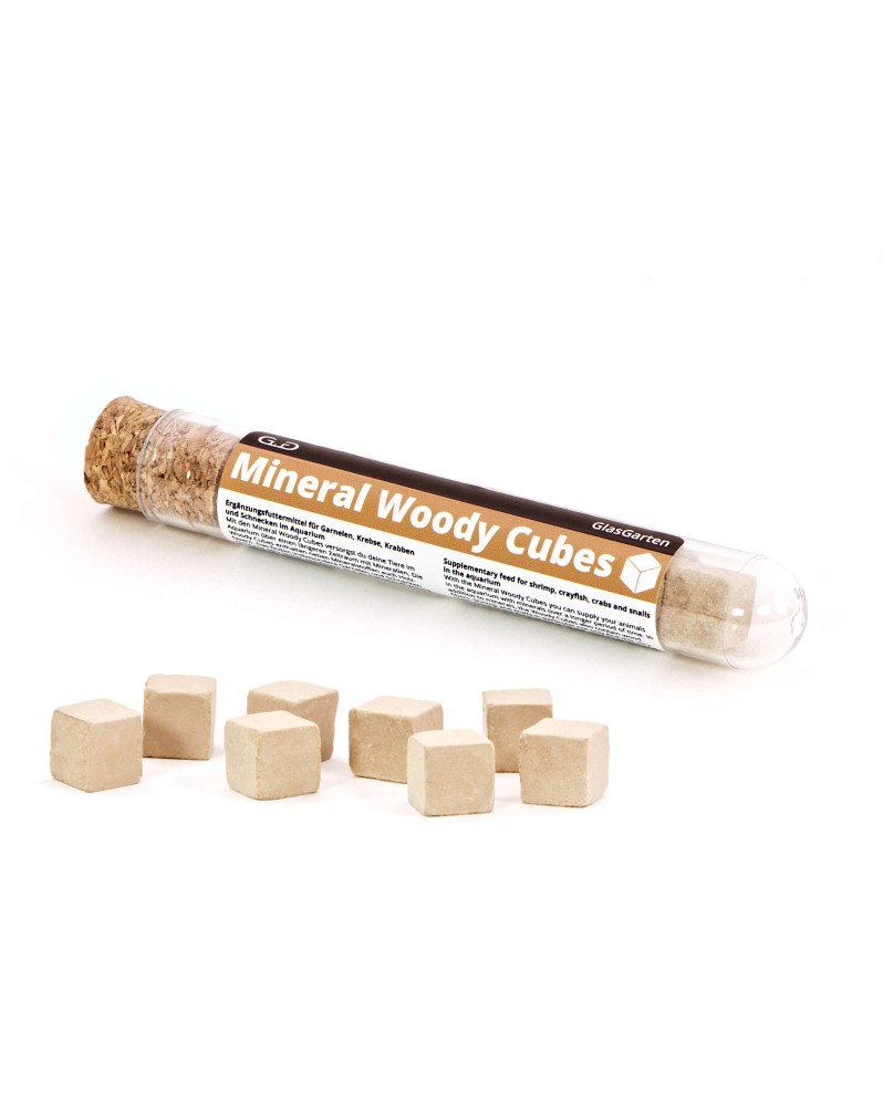 Glasgarten - Mineral Woody Cubes Aliment complémentaire pour les cr...