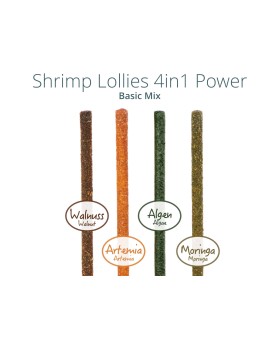 Shrimp Lollies - 4 in 1 Power Basic (8 pcs) Bâtonnets alimentaires ...