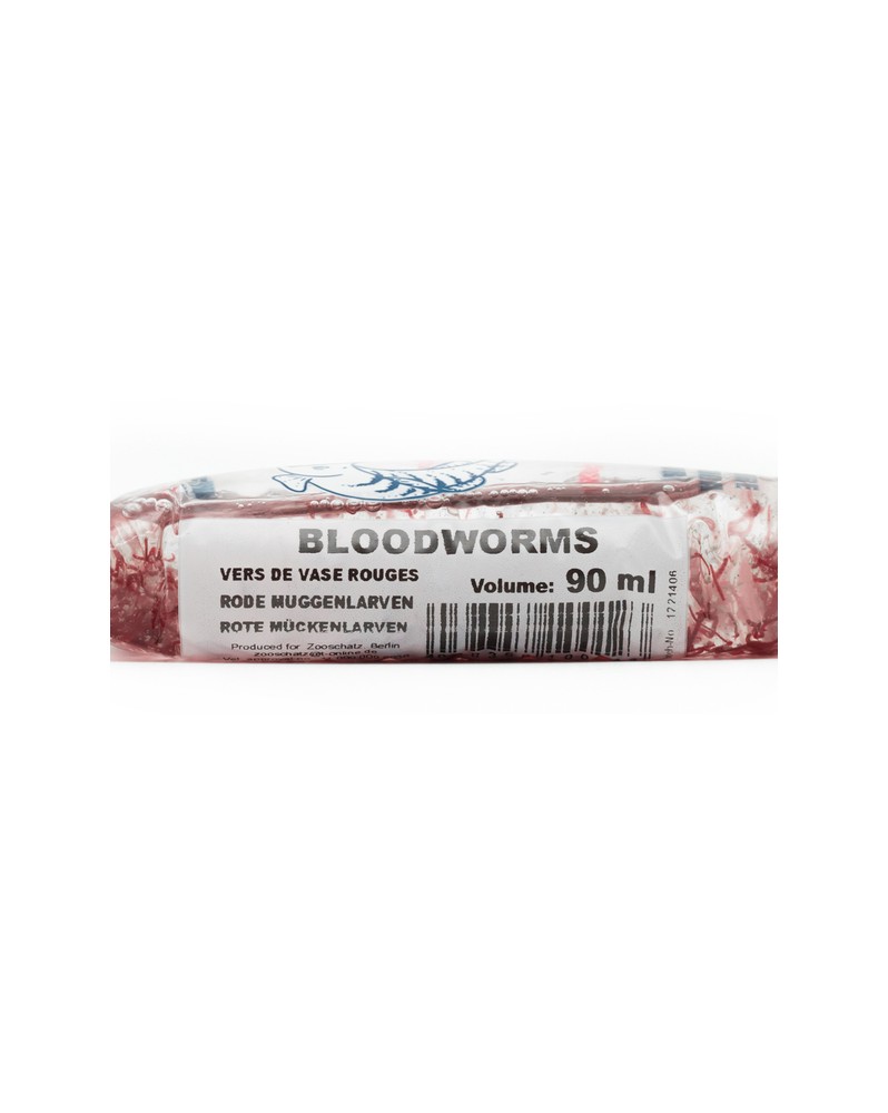 Larves de Moustique Rouges Vivants - 90ml Les larves de moustiques ...