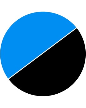Poster de fond Noir/Bleu (au mètre)
